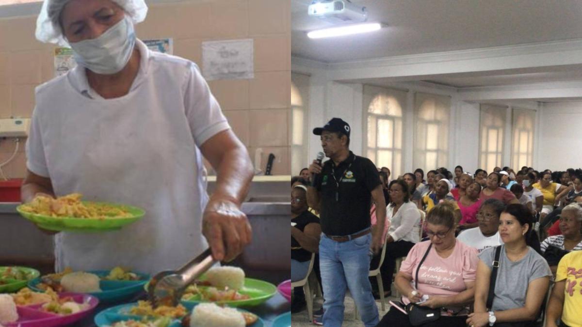Barranquilla: taller de manipulación de alimentos en comedores escolares