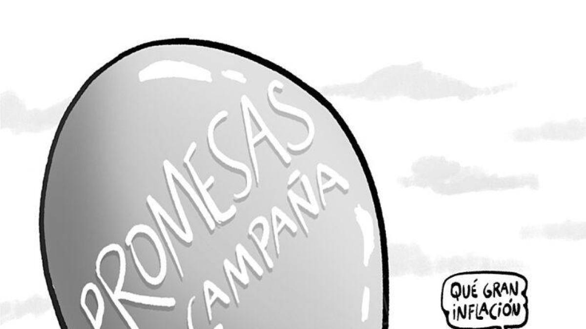 Temporada de prometer - Caricatura de Beto Barreto