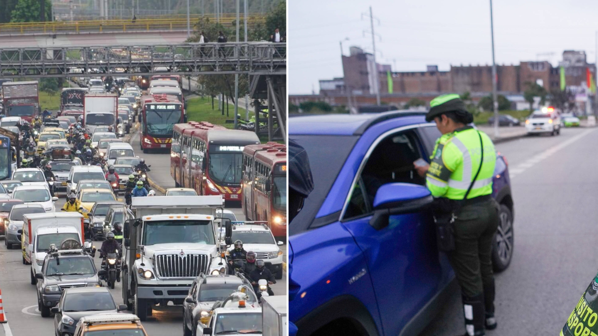 ¡Cuidado al conducir! Pico y placa en Bogotá para el jueves 26 de septiembre de 2024 