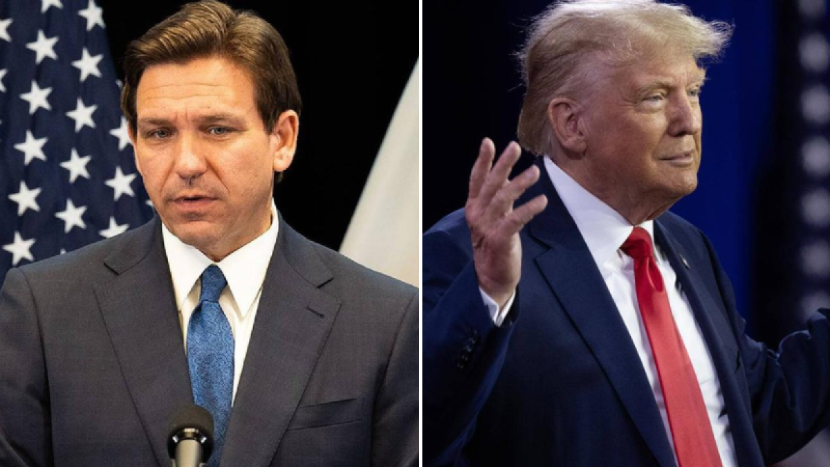 Donald Trump se reunió en privado con su antiguo rival Ron DeSantis en Florida: ¿de qué hablaron?