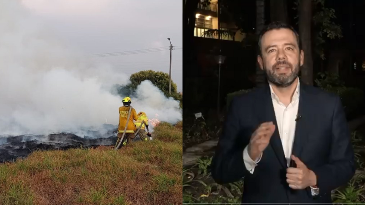 Alcalde Carlos F. Galán anunció investigación por incendio en Bosa, sur de Bogotá