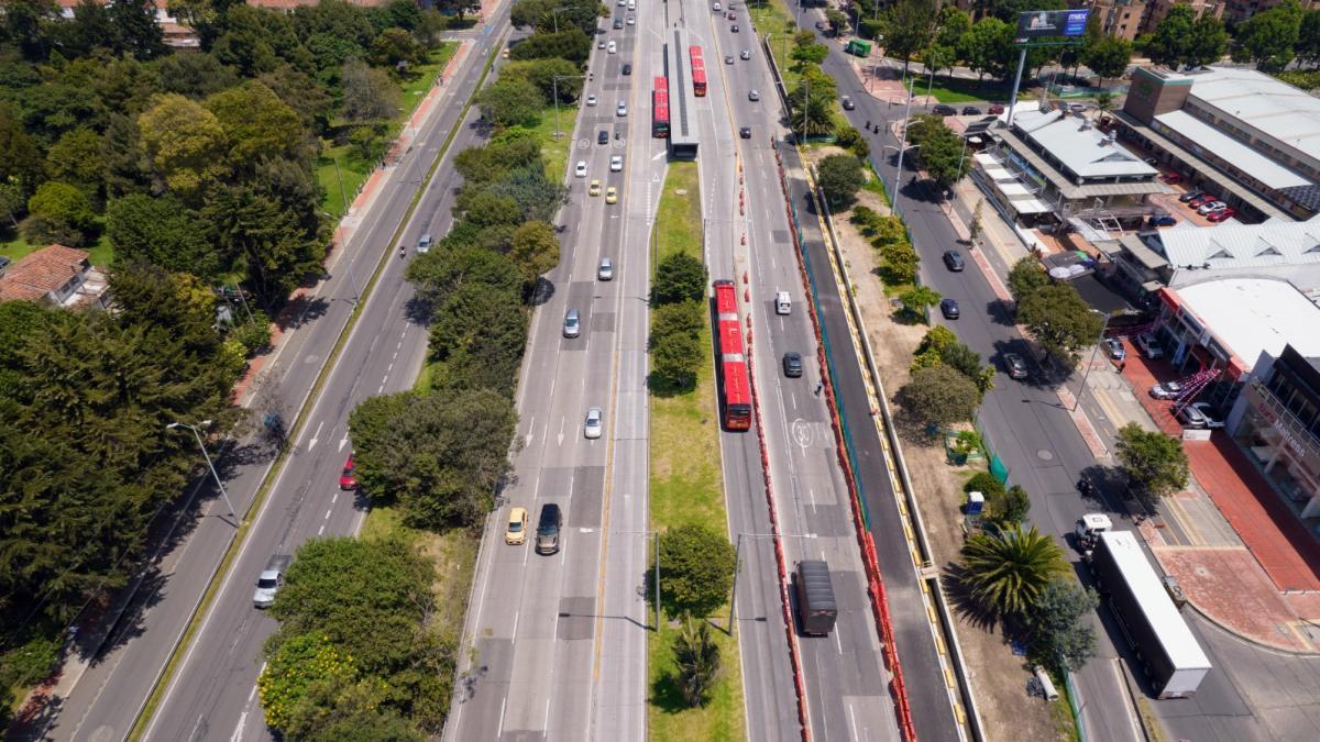 El nuevo carril en la Autonorte de Bogotá que solucionará ‘embudo’ en calles 142 y 146