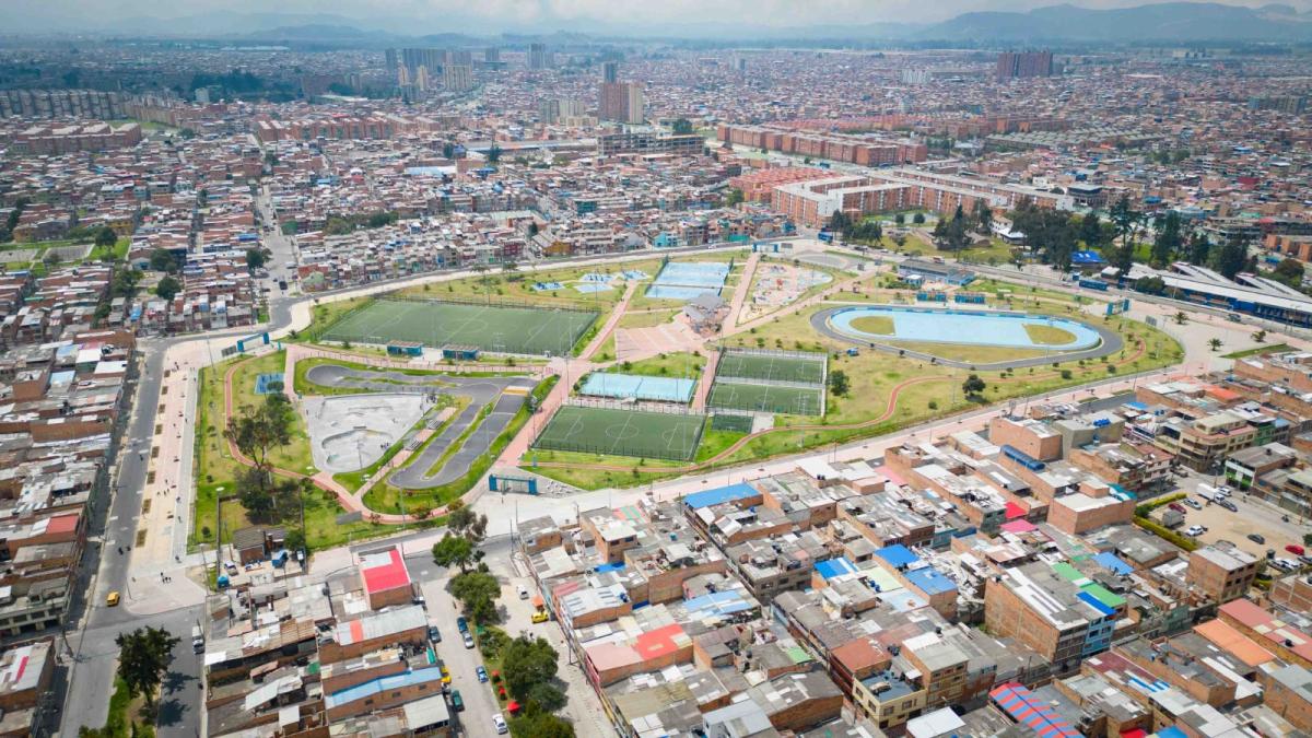 Por fin terminaron obras en vías perimetrales del parque Gilma Jiménez en Kennedy