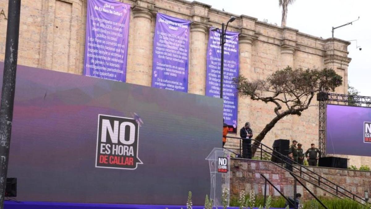 No Es Hora De Callar programının lansmanı bugün 8M Ulusal Müze'de