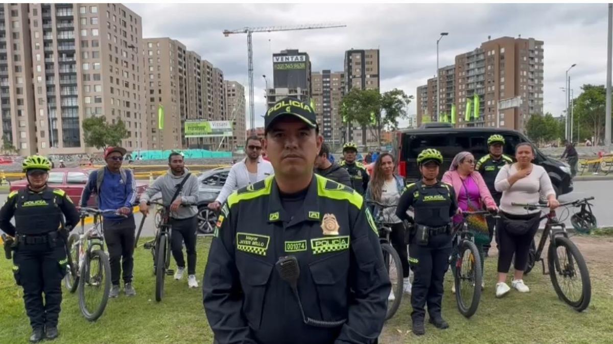 Policía Metropolitana de Bogotá recupera 132 bicicletas en operativos contra el hurto