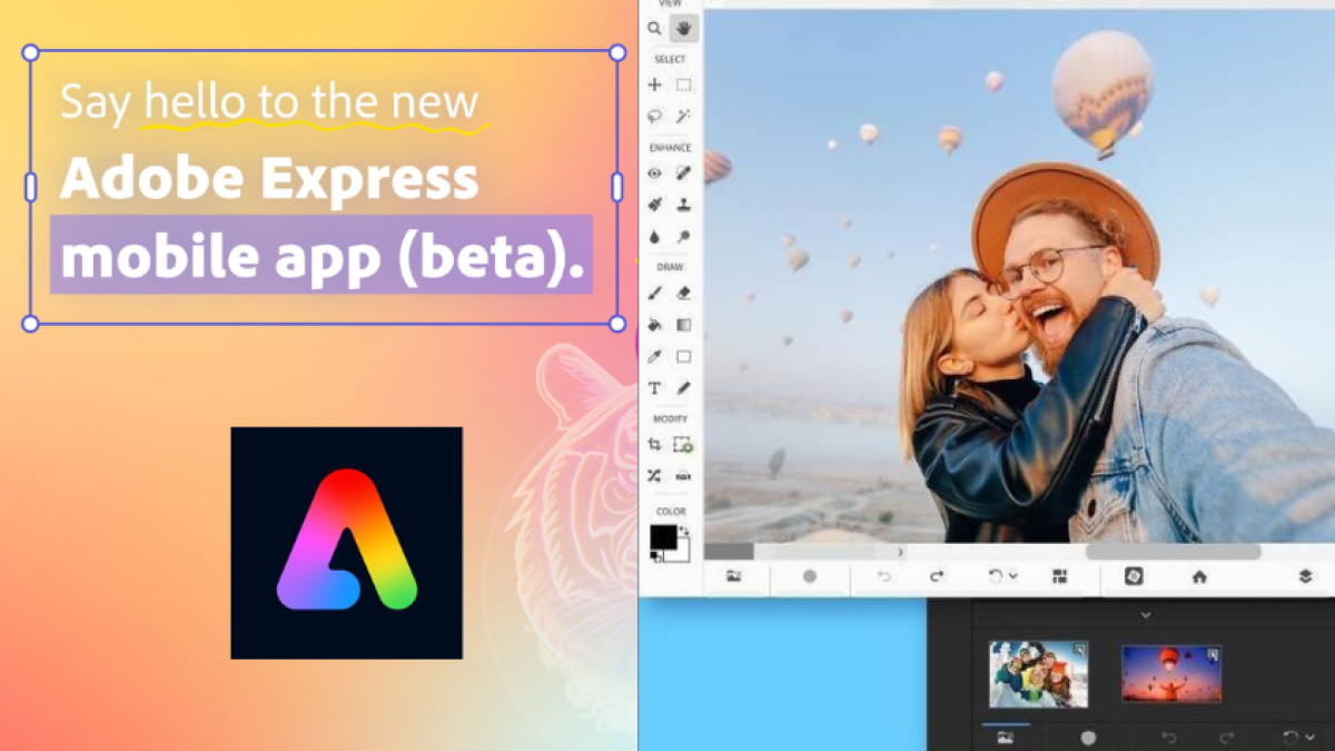 La nueva aplicación Adobe Express lleva la IA generativa de Firefly a Android e iOS