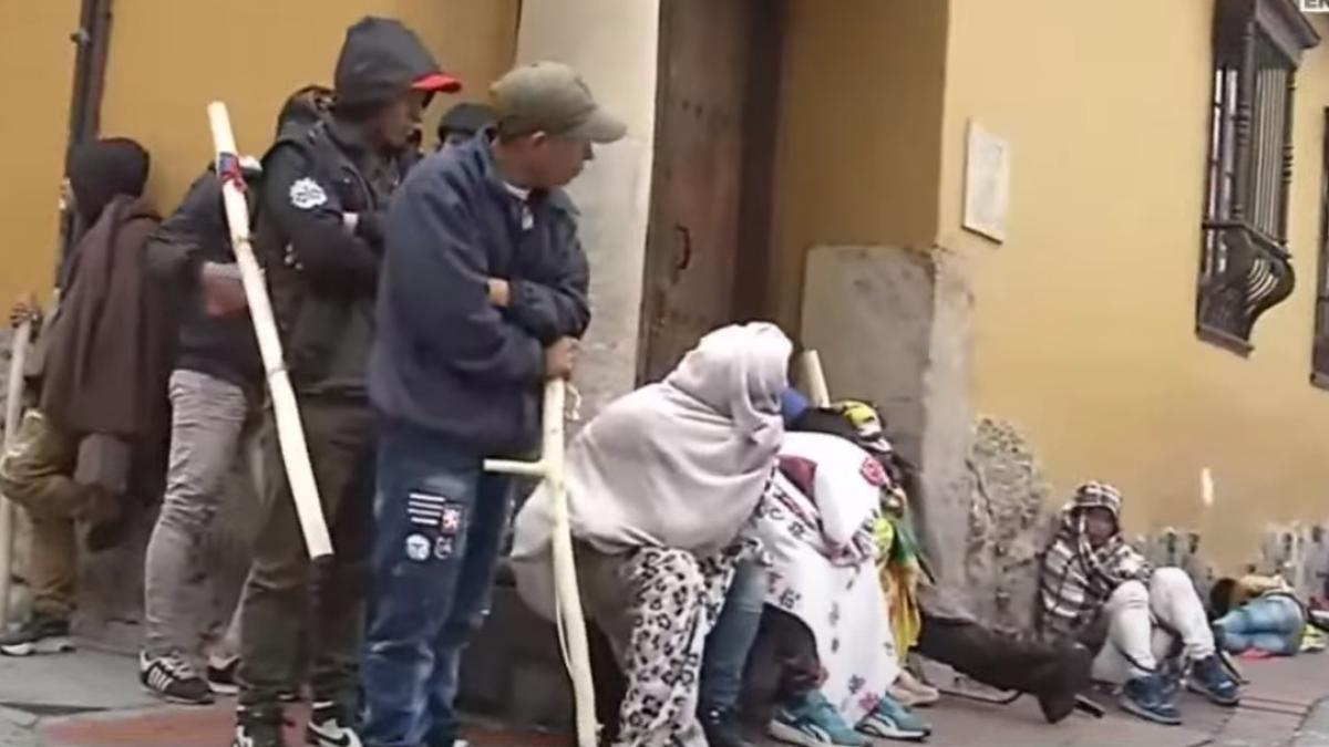 EN VIVO movilidad en Bogotá: centro de la ciudad amanece con protestas de indígenas