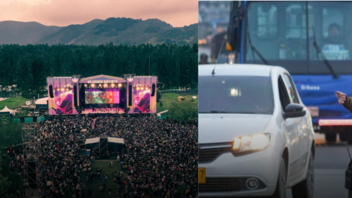 Este es el pico y placa durante los días del Estéreo Picnic 2024: rutas alternas