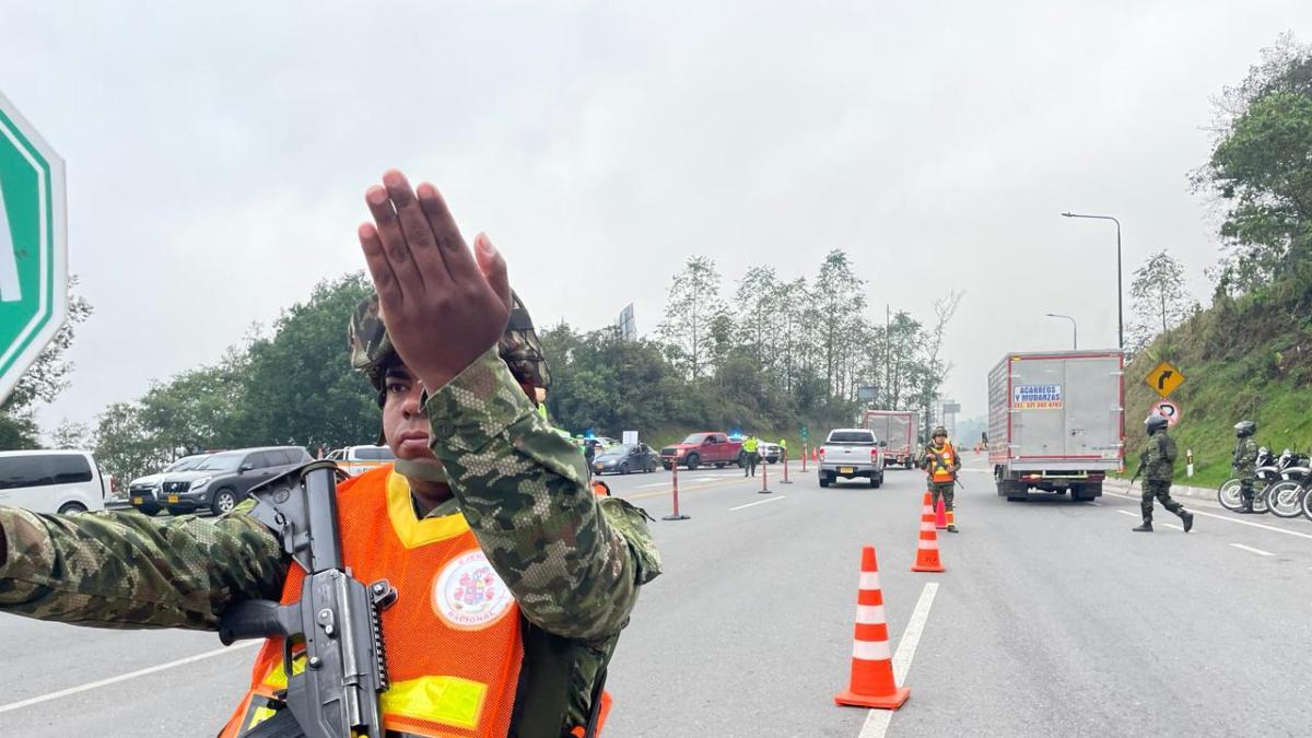 Cerca de 600 soldados brindarán seguridad durante Semana Santa en las vías de Cundinamarca