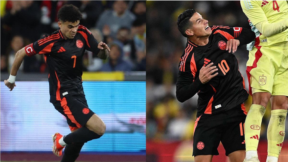 Luis Díaz y James Rodríguez: el parte de victoria tras el triunfazo contra España
