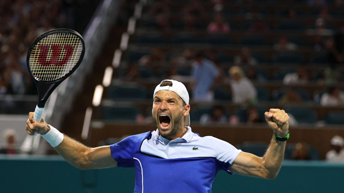Dimitrov dispatched Alcaraz and advanced to the semifinals of the Miami Masters
