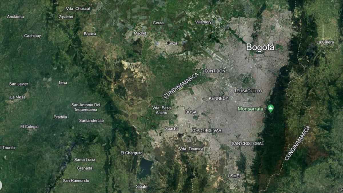 Así se ven desde el espacio estas 10 capitales de Colombia