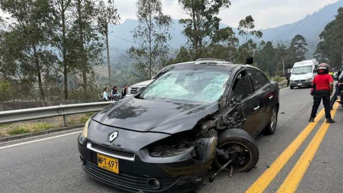 Grave accidente de tránsito dejó un motociclista muerto en la vía Bogotá- Villavicencio: esto se sabe