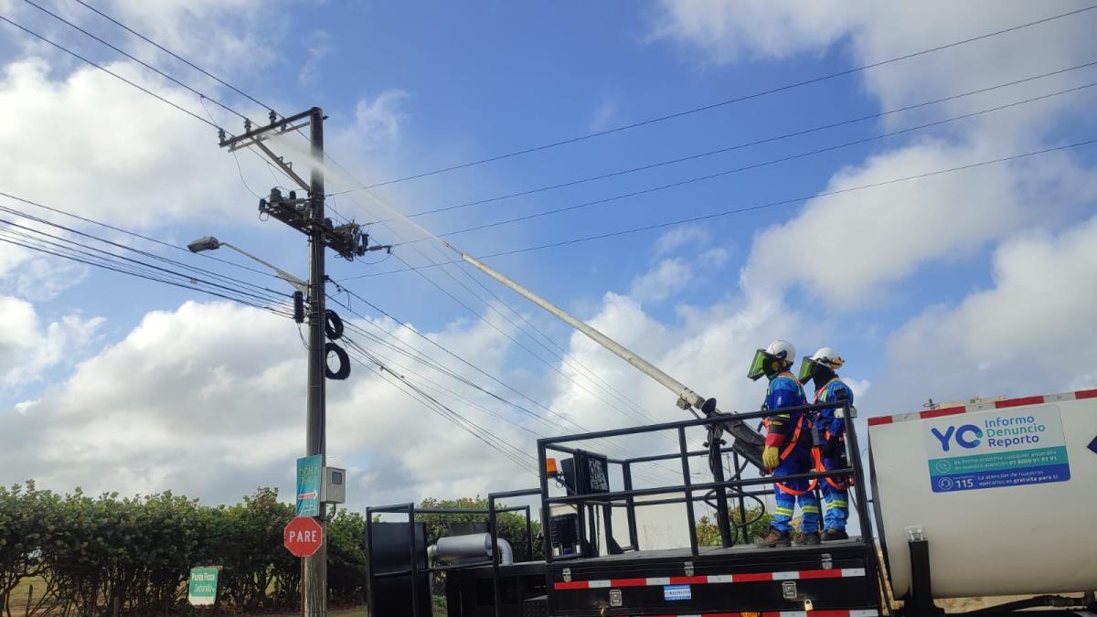 Bu cumartesi Barranquilla'nın güneyinde piller elektrik kesintisi yaşayacak