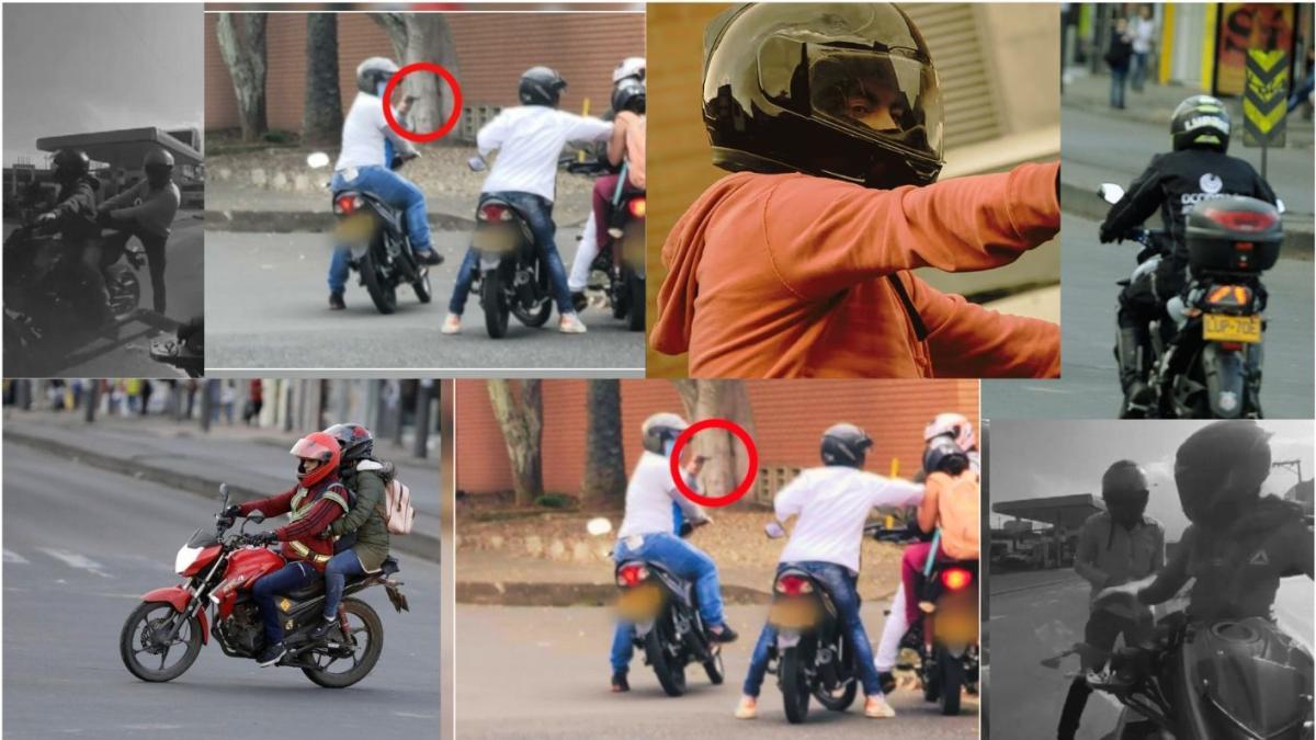 Estas son las localidades donde más roban en motocicleta en Bogotá