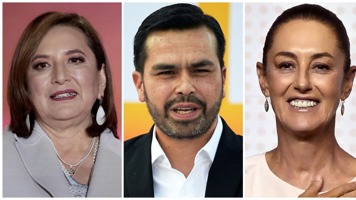 Debate presidencial México 2024: ¿cuál es el grado de estudios de cada candidato?