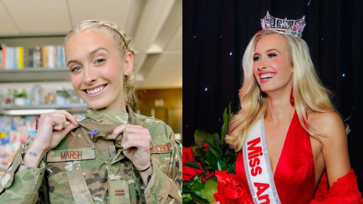 La mujer que ganó Miss América 2024 también es de la Fuerza Aérea de Estados Unidos