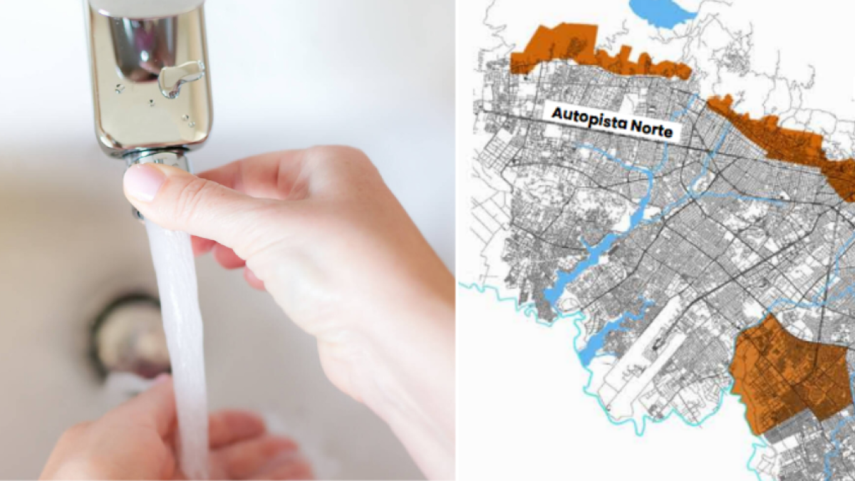 El racionamiento de agua se implementará en ciertos barrios de Bogotá este sábado 27 de abril.