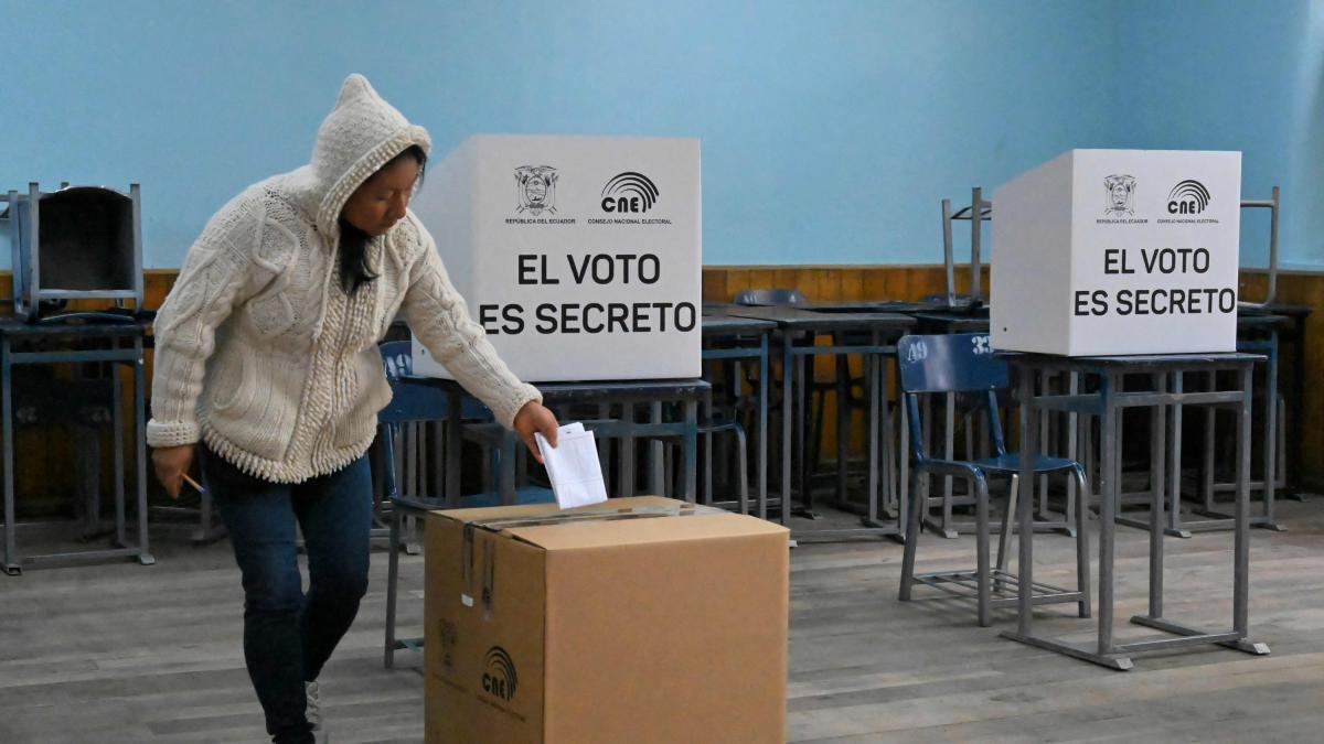 En vivo: se inicia el referendo antimafia de Daniel Noboa en Ecuador