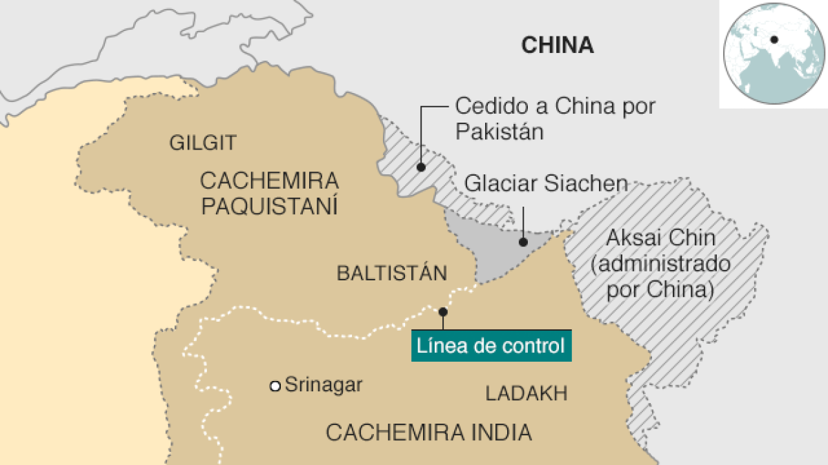 Esta es la historia del conflicto entre India y Pakistán en Cachemira desde 1947; la amenaza de una guerra nuclear