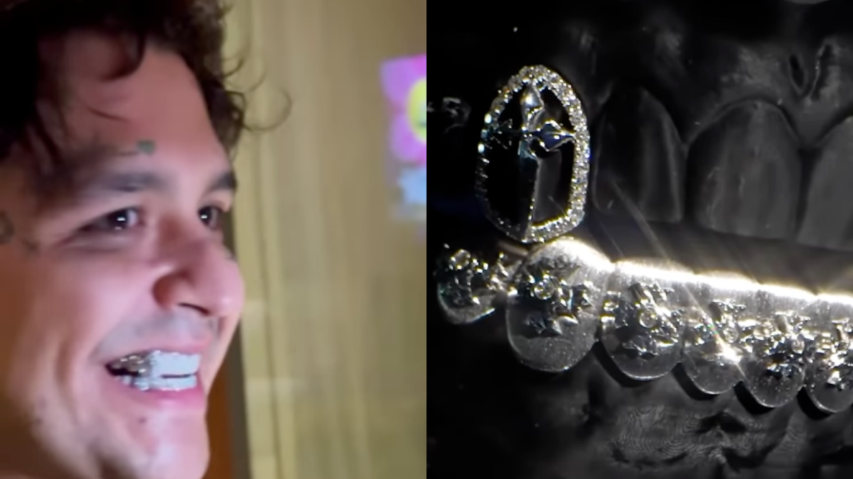 Christian Nodal: ¿cuánto cuesta su nueva dentadura de oro y diamantes?