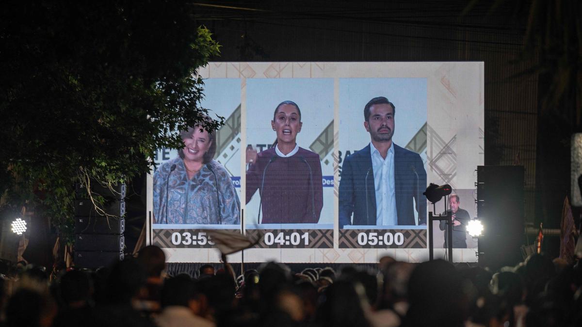 Narcopartidos, calumnias y agua contaminada: momentos clave del segundo debate presidencial de México
