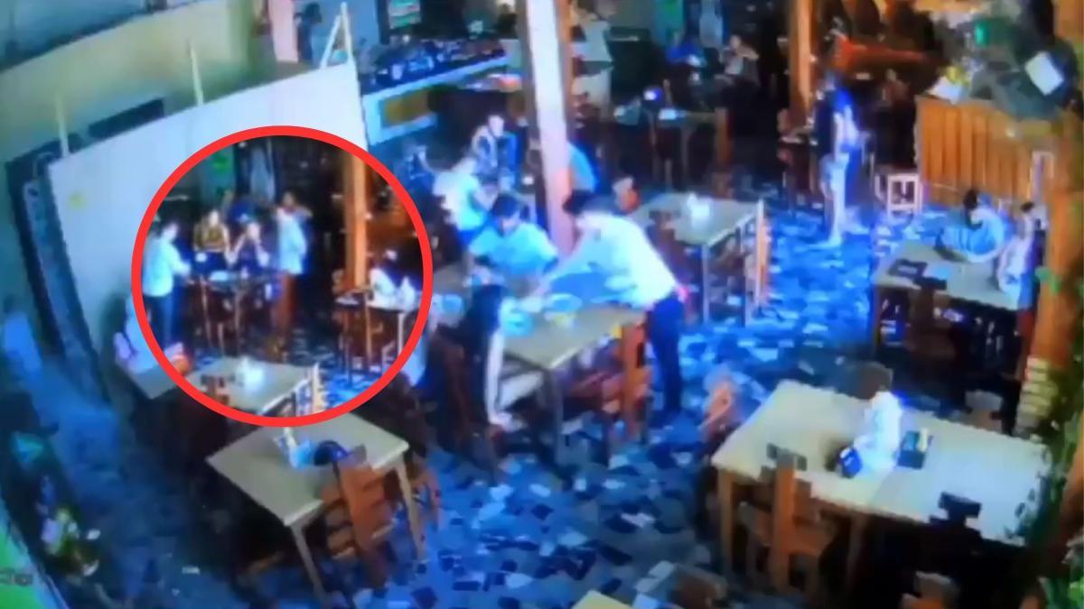 Mesero degolló a concejal en pleno restaurante en Brasil: asesinato quedó grabado en video