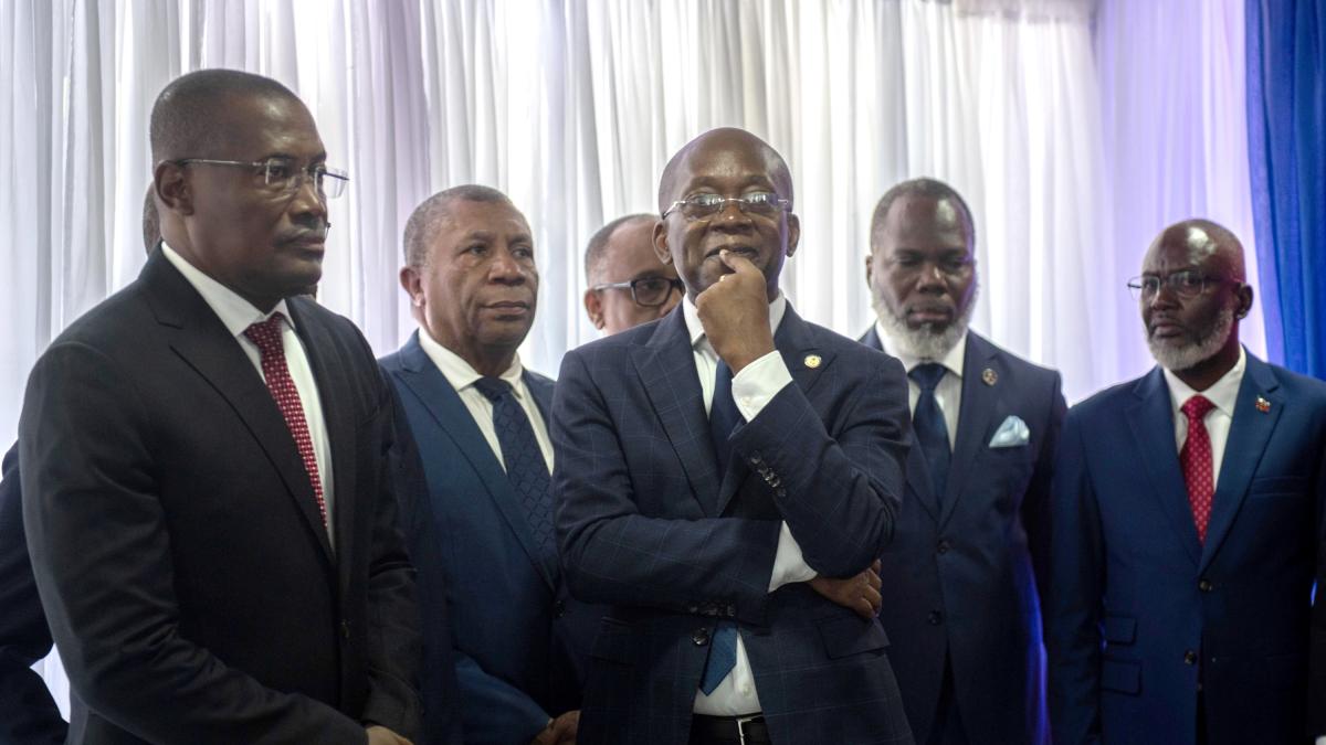 El consejo de transición de Haití elige a su nuevo presidente: ¿quién es el designado?
