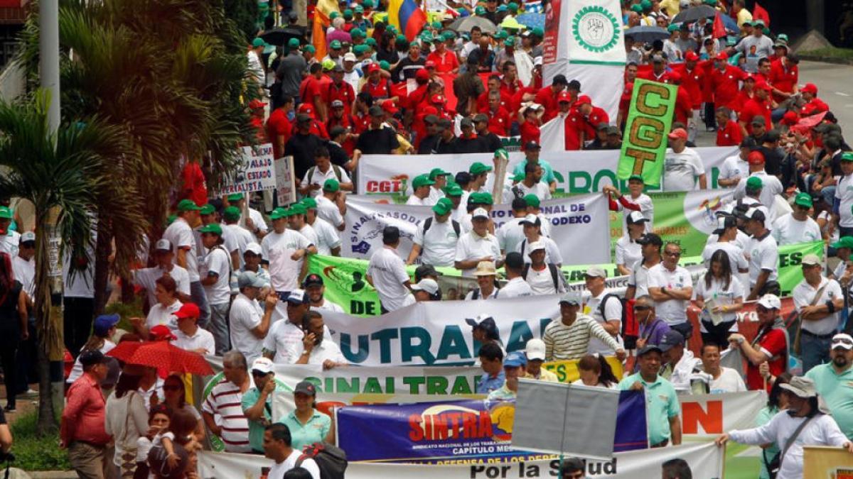 Los puntos de concentración en Medellín para la marcha de este 21 de noviembre 