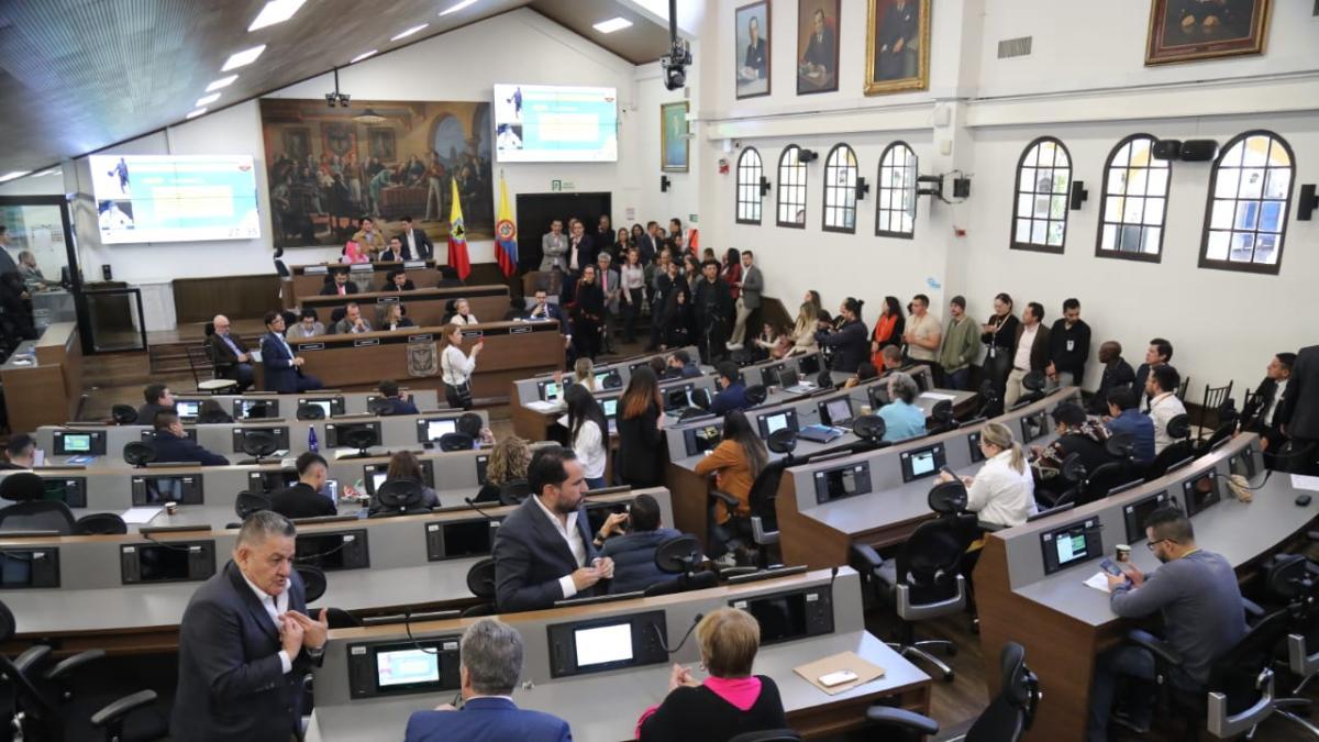 Proyecto de adición y modificación del presupuesto de Bogotá fue aprobado en primer debate del Concejo 