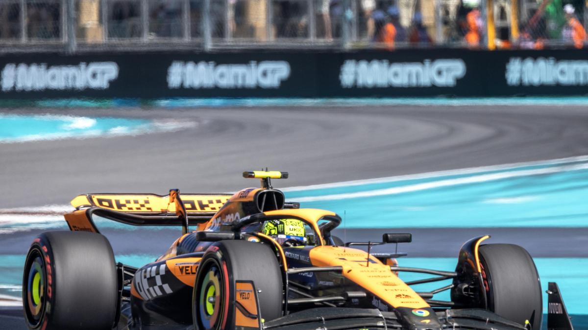 Lando Norris derrota a Max Verstappen en el Gran Premio de Miami de Fórmula 1