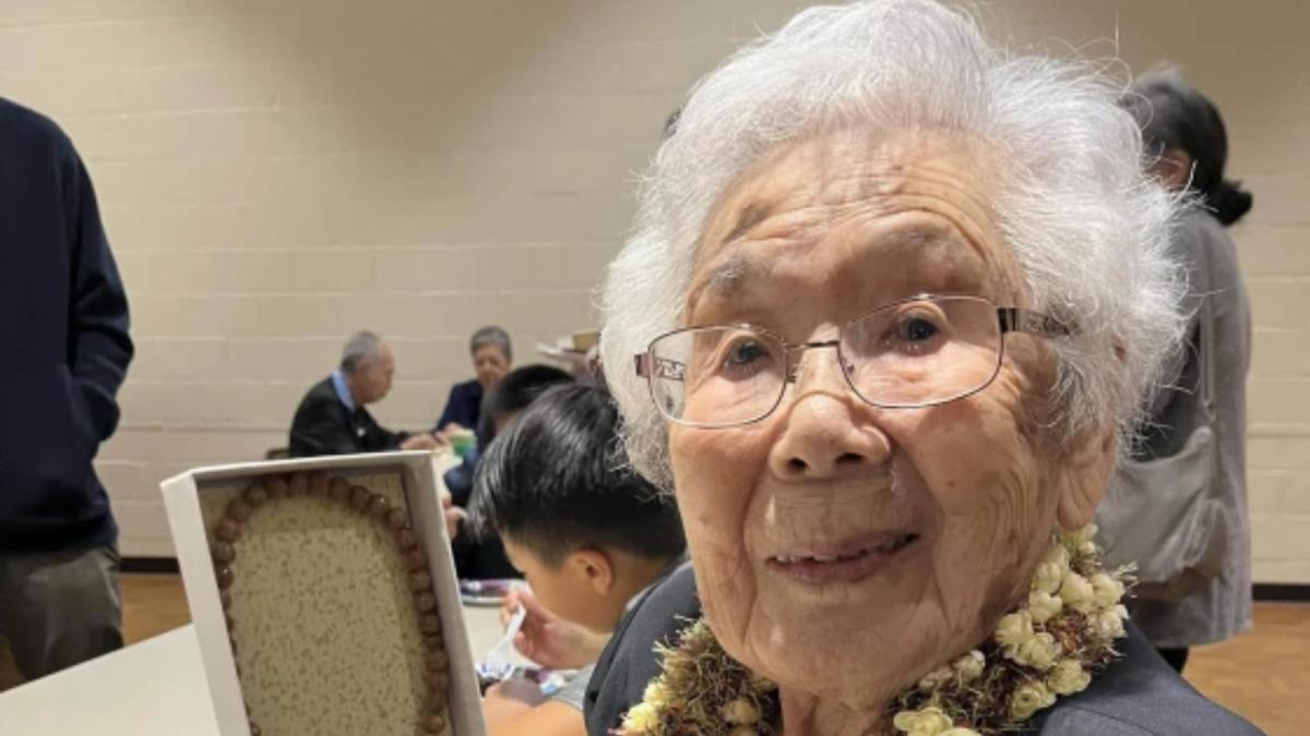 Tiene 110 años, vive en EE. UU. y dice qué alimento come todos los días