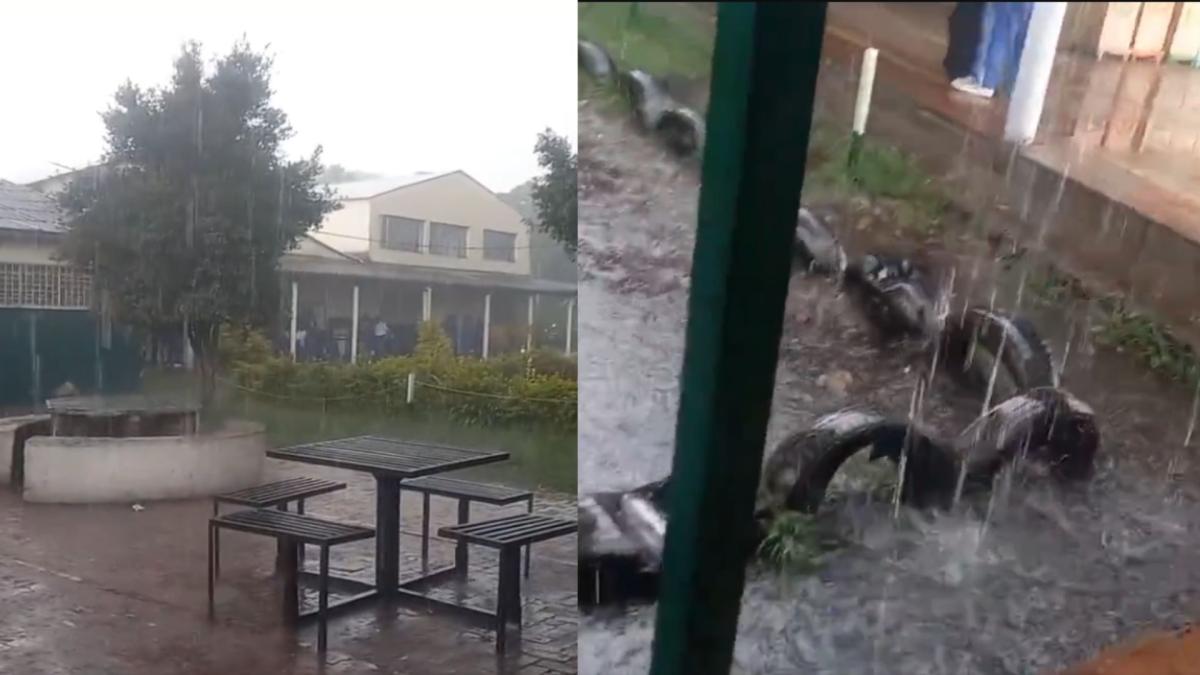 Videos: se reportan fuertes lluvias en Bogotá durante la tarde de este martes 7 de mayo