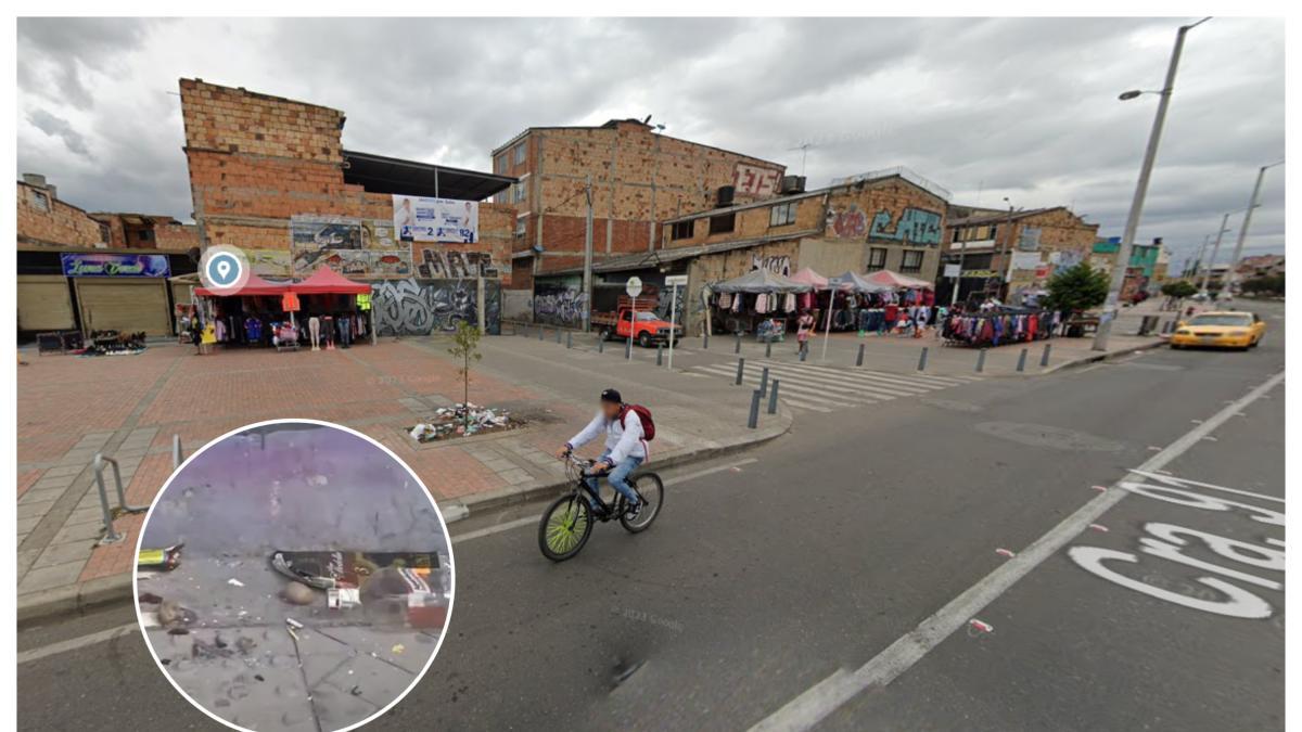 Batalla campal en Bogotá: 40 personas se enfrentaron con arma blanca y la pelea dejó un muerto