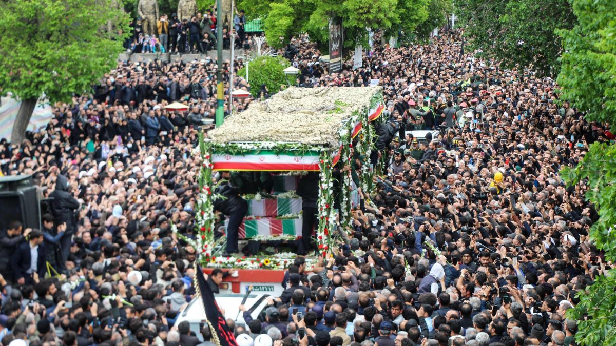 Irán: arrancan ceremonias fúnebres para despedir al fallecido presidente Ebrahim Raisi
