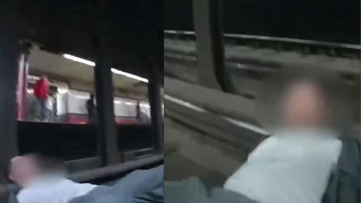 Dos policías de Nueva York rescataron a hombre que cayó en las vías del metro: este es el video del heróico momento