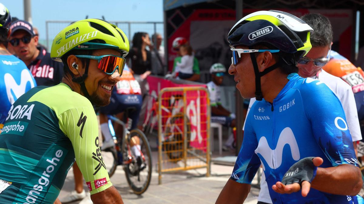 Daniel Martinez svela il suo piano geniale al Giro d’Italia e ringrazia Nairo per averlo salvato in montagna