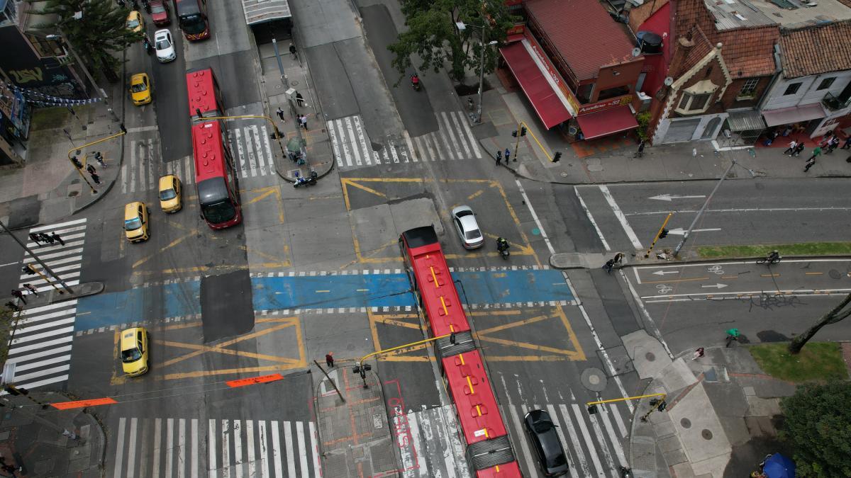 Cierre total de la avenida Caracas en vez de por tramos: la opción que se discute entre los expertos en Bogotá 