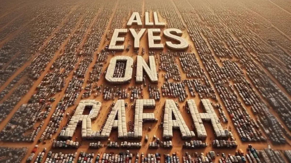All eyes on Rafah: ¿qué significa la frase que le dio la vuelta al mundo y se usó en EE. UU.?