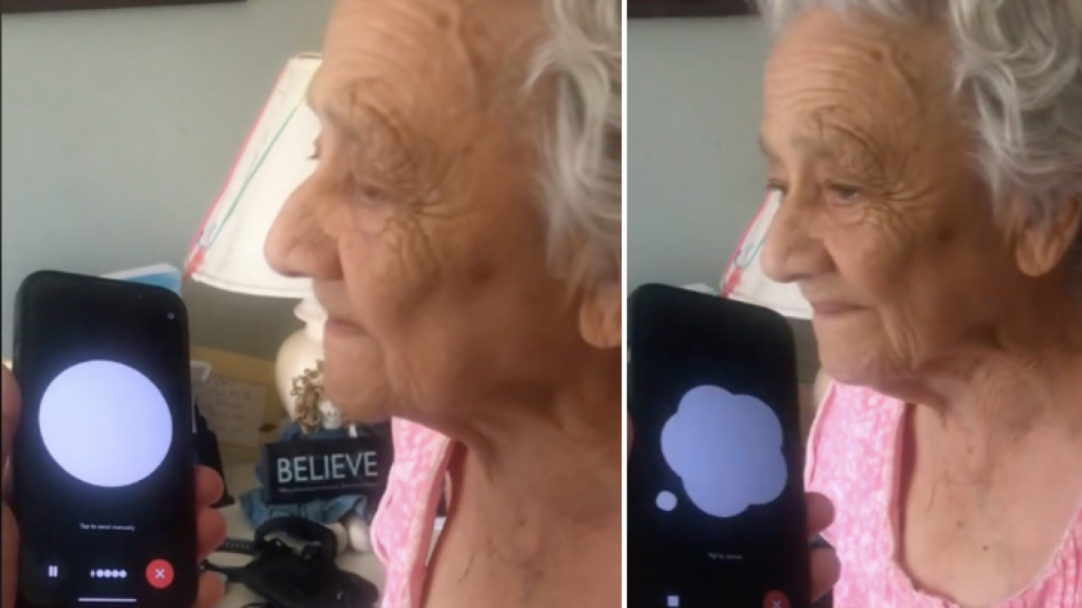 Video: mujer de 90 años se enfrenta por primera vez a una inteligencia  artificial y sus respuestas sorprenden