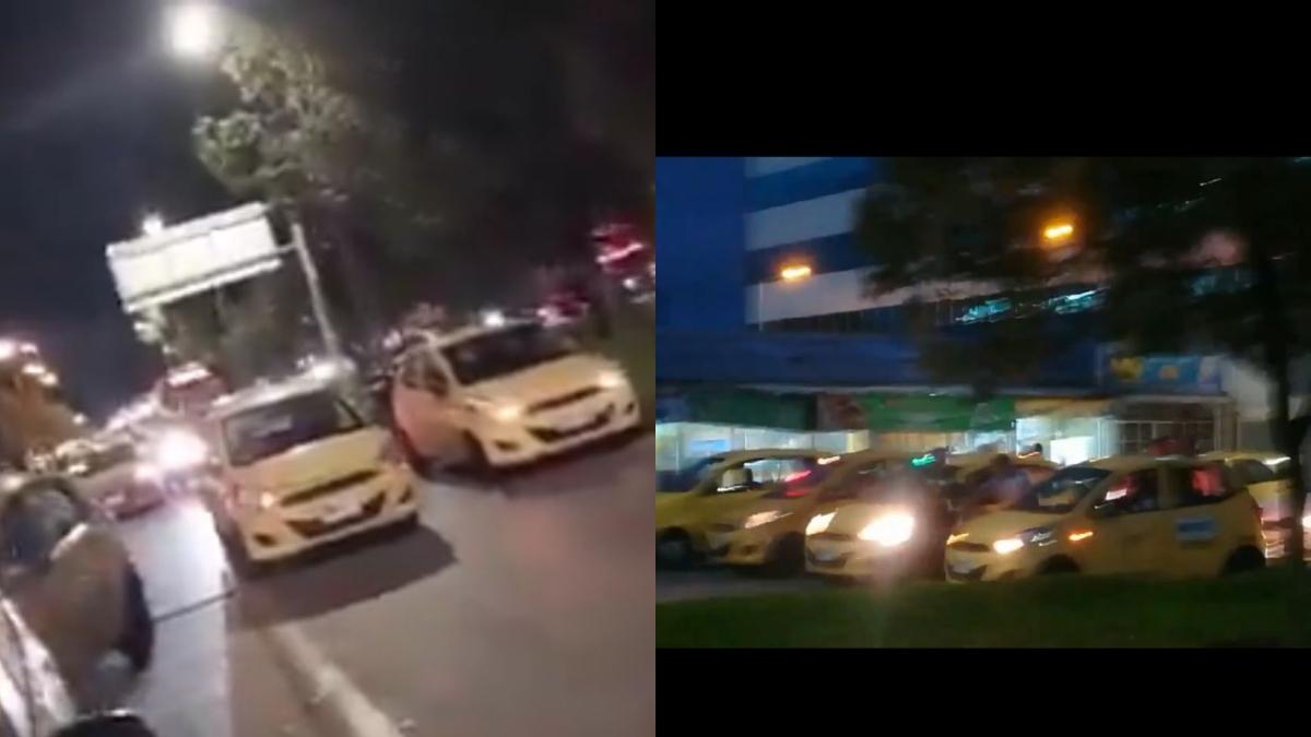 Tras bloqueos cerca al aeropuerto, grupo de taxistas afirma que hará ‘planes tortuga’ en próximos días en Bogotá: ¿por qué? 