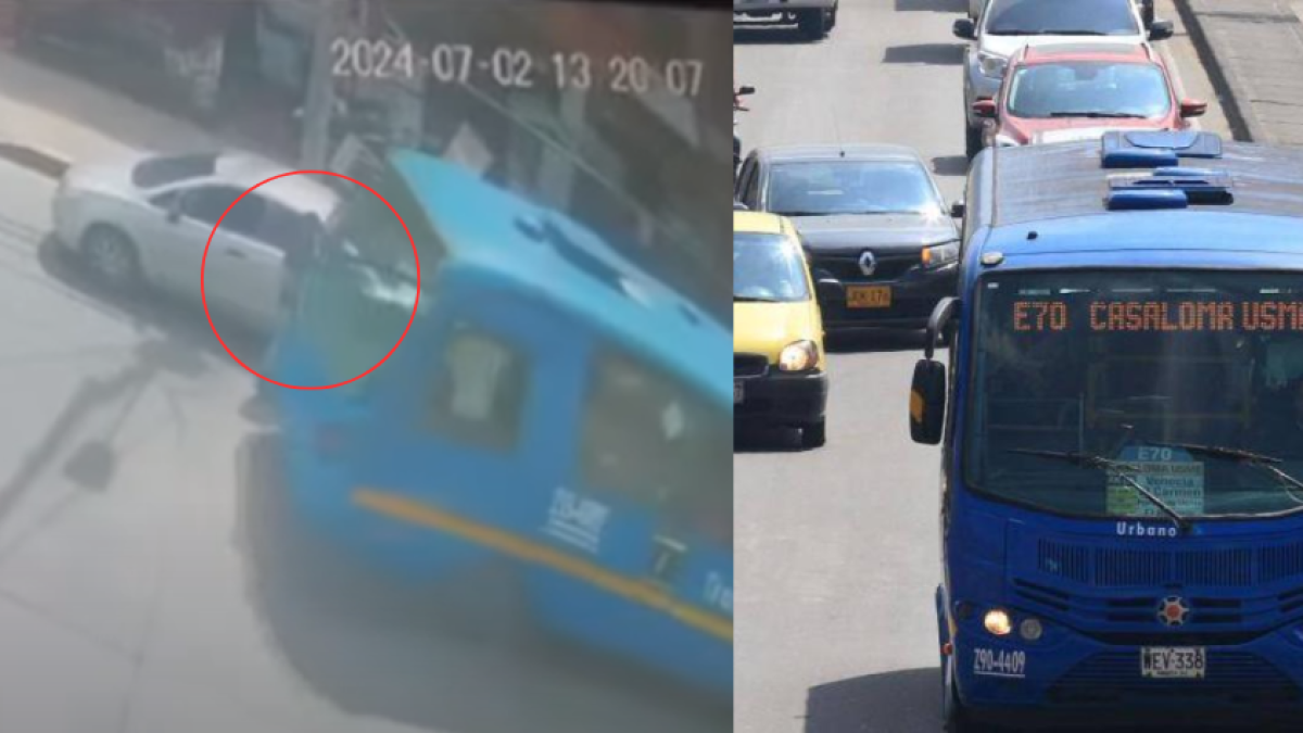 En video: hombre fue arrollado por bus del Sitp en Bogotá; TransMilenio explica la situación 