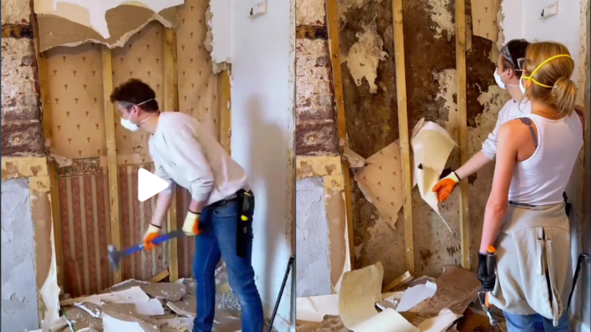 Remodelaban su casa en EE. UU., hasta que encontraron algo que los horrorizó