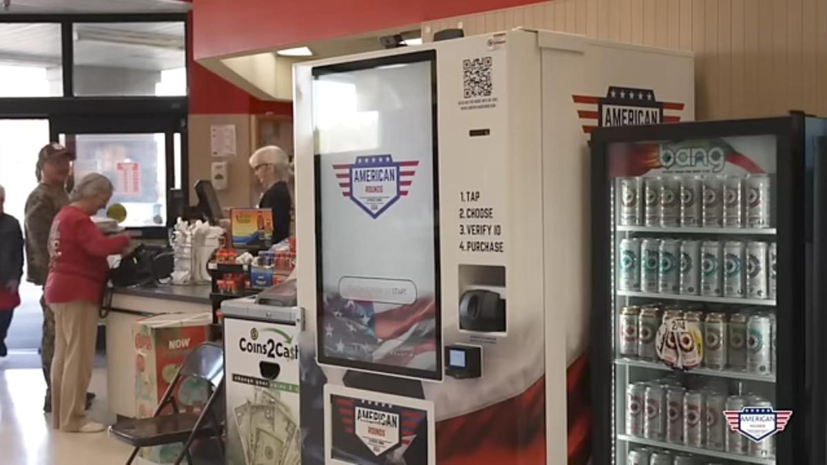 Municiones en máquinas expendedoras: ahora en Estados Unidos se podrán comprar fácilmente balas en supermercados