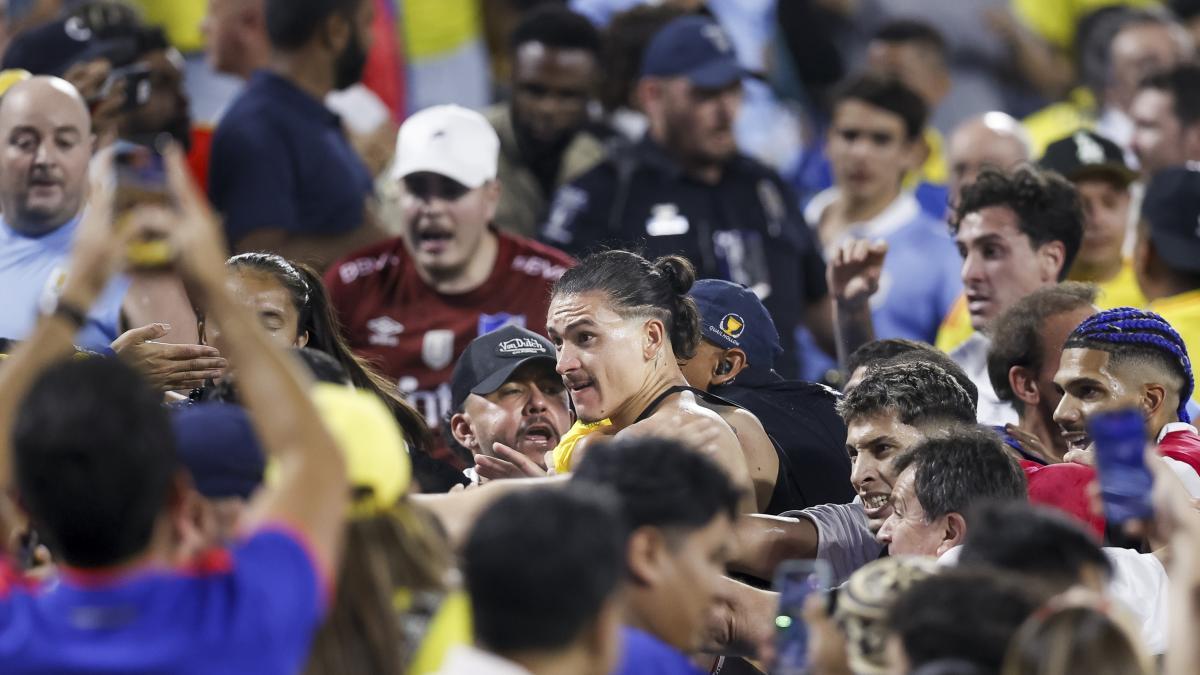 Tas tomó contundente decisión en la investigación por peleas en partido Colombia vs. Uruguay por Copa América