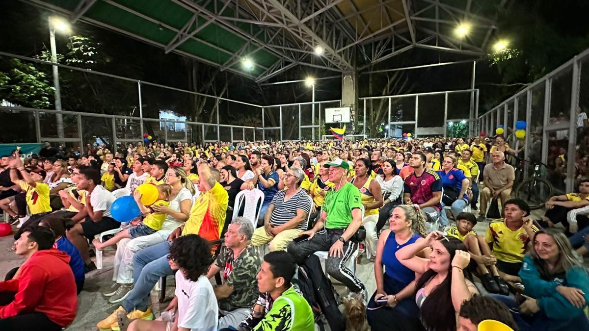 Estos son los lugares donde se instalarán pantallas gigantes para la final de la Copa América en Medellín