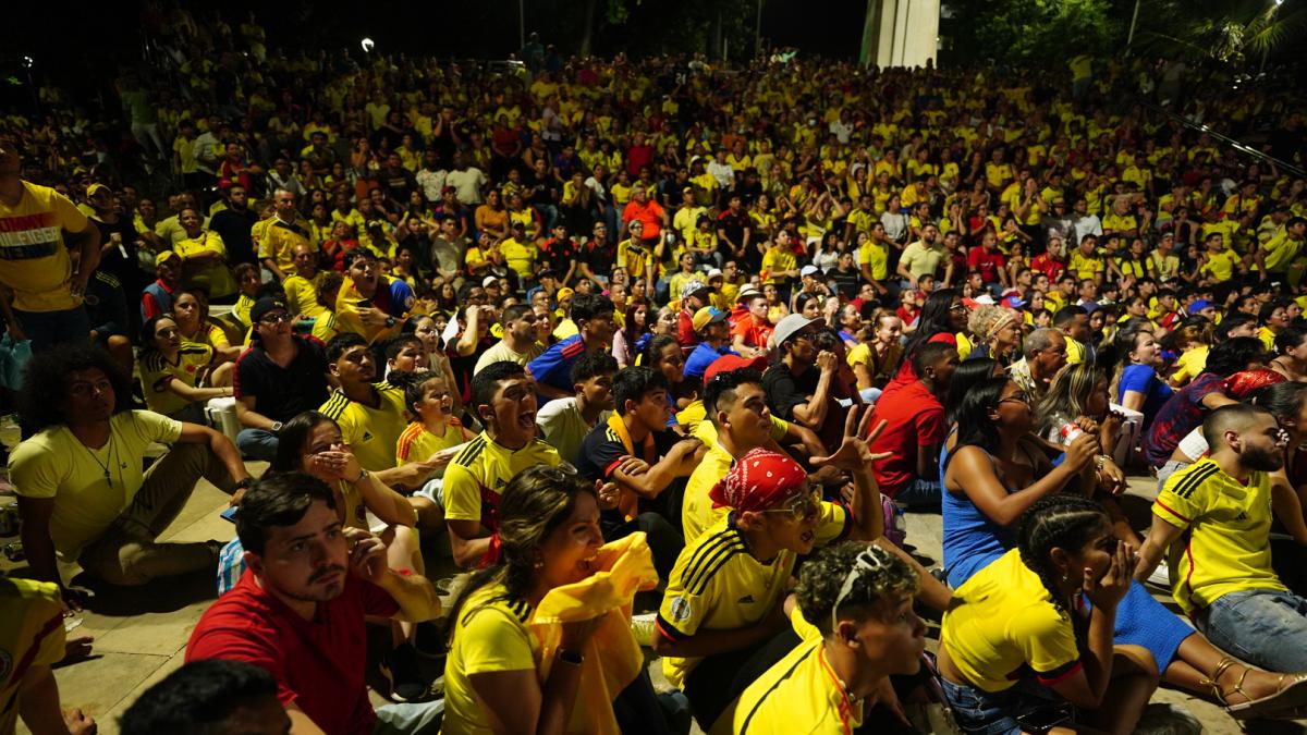 Impactantes videos de riñas en Barranquilla y Soledad durante y después del partido de Colombia