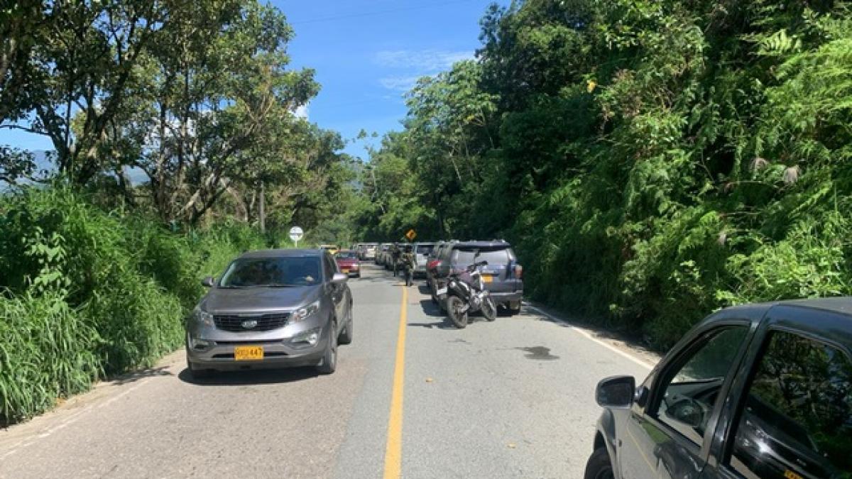 Camionetas donde iban cabecillas de las disidencias llegan a batallón militar para inspección ordenada por la Fiscalía