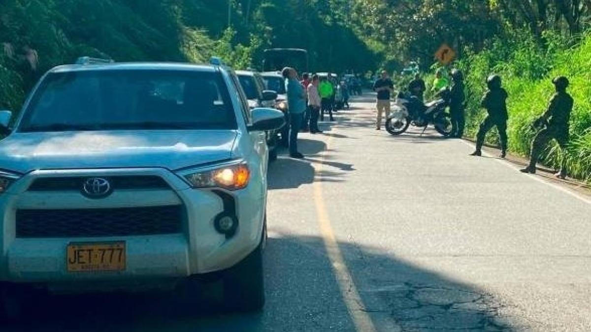 Atención: En la caravana donde iban cabecillas de las disidencias viajaba un menor de edad