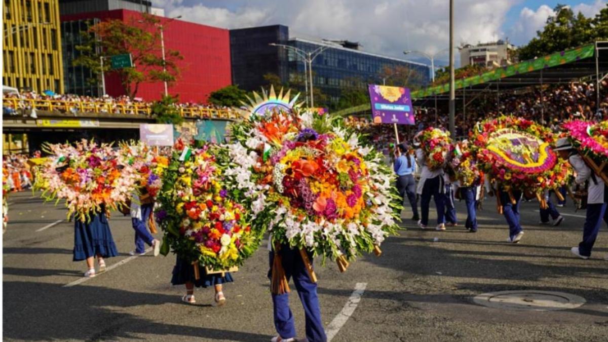 Así se vive el desfile de silleteros en la Feria de las Flores en Medellín 2024 